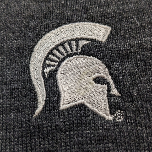 Nike Golf Tour Performance grey Michigan State University Spartans sweater M - Picture 8 of 10